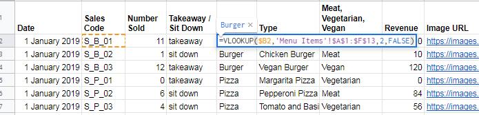 kết hợp data với vlookup